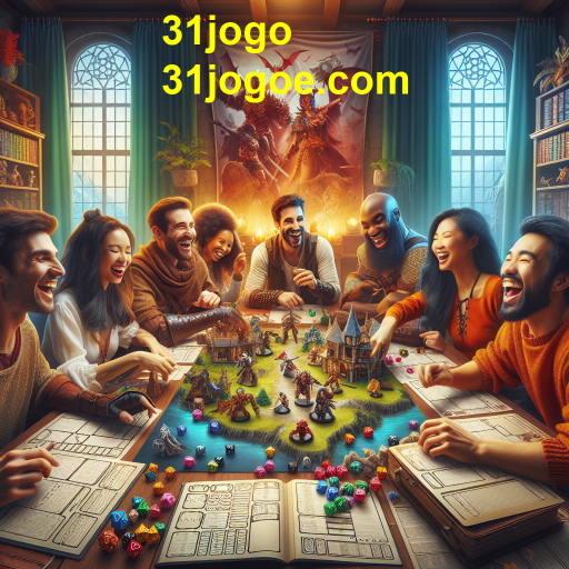 Explorando o Mundo dos RPGs: A Magia dos Jogos de Interpretação de Papéis